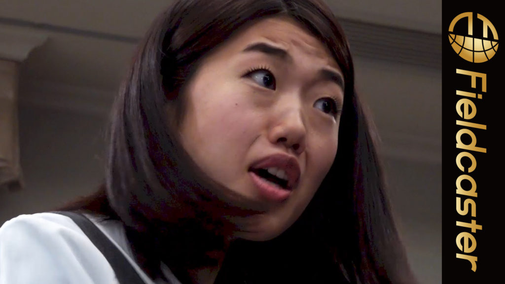 横澤夏子が ウザいol を熱演 フィールドキャスター